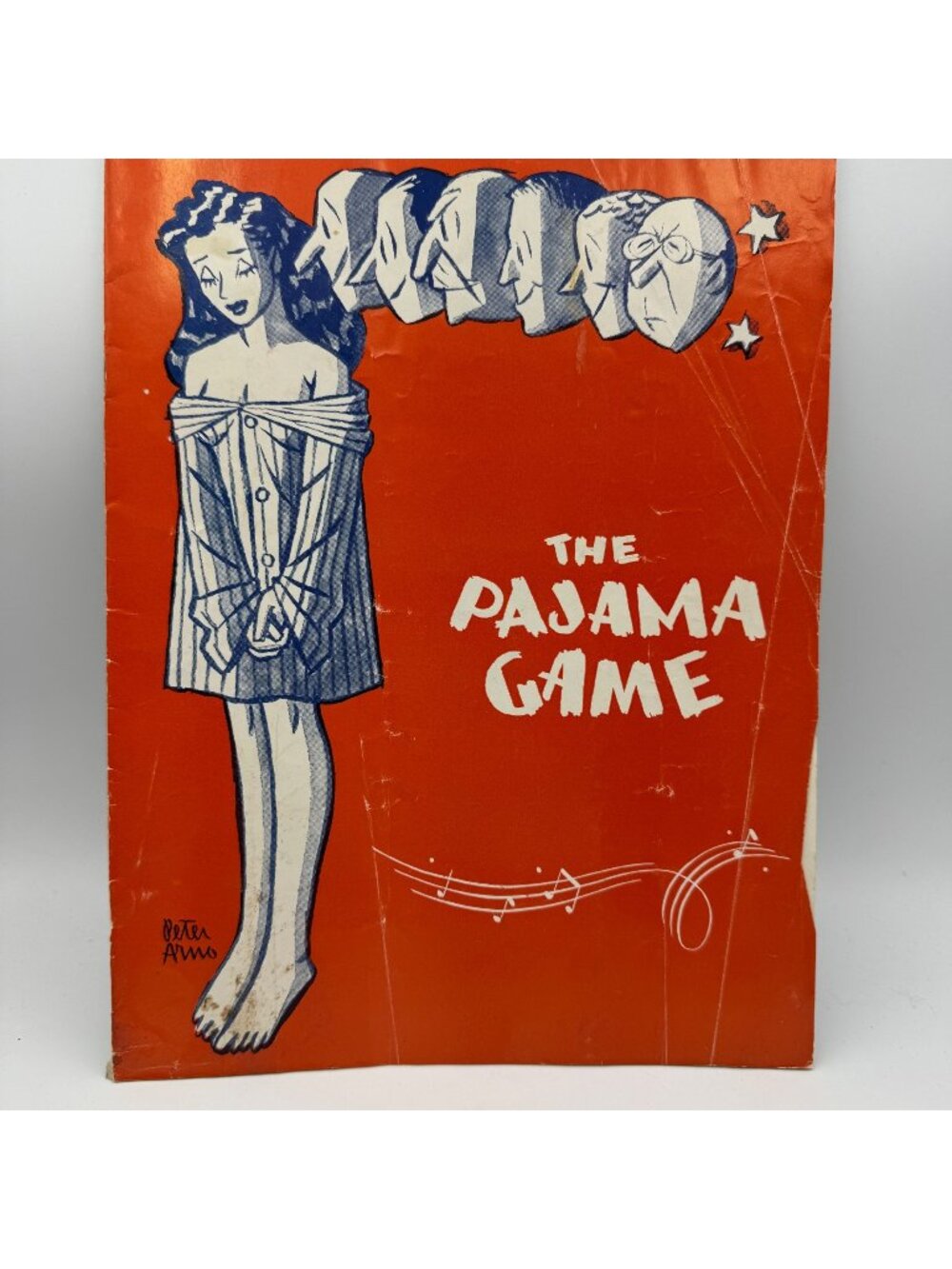 The Pajama Game Vintage Musical Comedy Souvenir Program Playbill